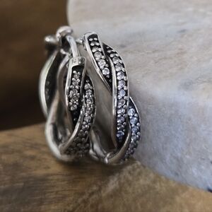 Pandora Twist Of Fate Earrings